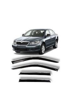 Skoda Octavia 2004 2012 Kromlu Cam Rüzgarlığı