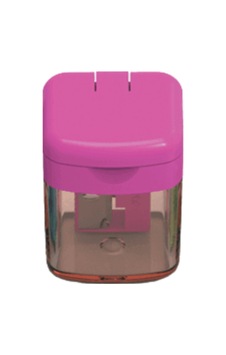 Mini Box Trendy Tek Gözlü Kalemtraş Pembe Mini Box Trendy Tek Gözlü Kalemtraş Pembe