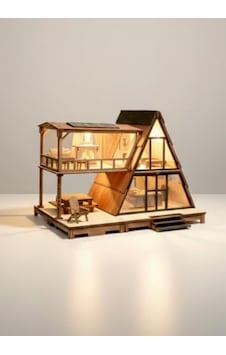 Kendin Yap Maket Ev Kış Evi Kendin Yap Maket Ev Kış Evi