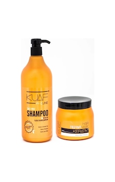 Kuaf Proline Tuzsuz Şampuan 1000 Ml + Keratin Maske 500 Ml Kuaf Proline Tuzsuz Şampuan 1000 Ml + Keratin Maske 500 Ml