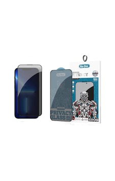 Apple Uyumlu   iPhone 13 Pro Max Hayalet Ekran Koruyucu Go Des 9d Full Cover Privacy Temperli Cam Koruyucu