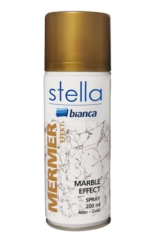 Bianca Stella Mermer Efekt Sprey Altın Bianca Stella Mermer Efekt Sprey Altın