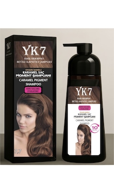 Yk7 Kozmetik Karamel 7.7 Beyaz Kapatıcı Şampuan 300 ML Yk7 Kozmetik Karamel 7.7 Beyaz Kapatıcı Şampuan 300 ML