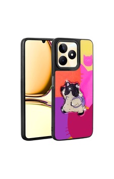 Zore Realme C55 Kılıf Parlayan Kabartmalı İkonik Figürlü Ogaa Amas Silikon Kapak - Mor Zore Realme C55 Kılıf Parlayan Kabartmalı İkonik Figürlü Ogaa Amas Silikon Kapak - Mor