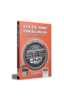 2022 LGS 8.Sınıf Fen Bilimleri SES PLUS Soru Bankası- Benim Hocam Yayınları 2022 LGS 8.Sınıf Fen Bilimleri SES PLUS Soru Bankası- Benim Hocam Yayınları