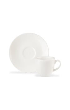 Madame Coco Benard 6 Kişilik 12 Parça Kahve Fincan Seti - Beyaz - 110 ML Madame Coco Benard 6 Kişilik 12 Parça Kahve Fincan Seti - Beyaz - 110 ML