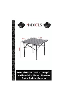 Özel Üretim Cf-22 Campfit Katlanabilir Kamp Masası Doğa Bahçe Gezgin Belirtilmemiş