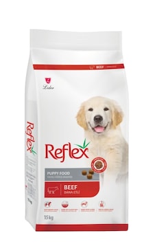 Reflex Puppy Biftekli Yavru Köpek Maması 15 KG Reflex Puppy Biftekli Yavru Köpek Maması 15 KG