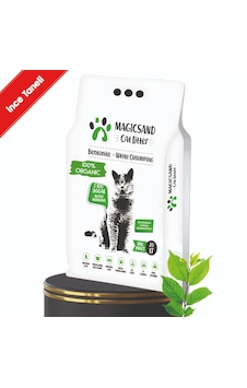 Magicsand Yeni Nesil Organik Ekstra Topaklanan Ekonomik Boy Doğal Kedi Kum Magicsand Yeni Nesil Organik Ekstra Topaklanan Ekonomik Boy Doğal Kedi Kum