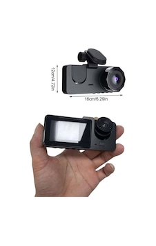 Araç İçi Dikiz Kamerası Sürüş Kaydedici 3 Lensli Dvr Kamera Tkdytgst96c9n1f3mvb Araç İçi Dikiz Kamerası Sürüş Kaydedici 3 Lensli Dvr Kamera Tkdytgst96c9n1f3mvb