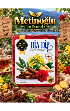 Aktar Gross Dia Dip Çay 45 Süzen Poşet Aktar Gross Dia Dip Çay 45 Süzen Poşet