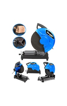 Dragro DRG-4200 Mavi Professional Profil Ve Metal Kesme Makinası 355MM Hx355