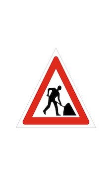 Çalışma Var Trafik Levhası