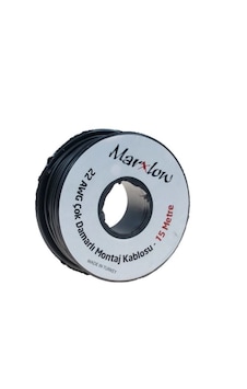 Çok Damarlı Montaj Kablosu 22Awg 15 Metre Siyah Çok Damarlı Montaj Kablosu 22Awg 15 Metre Siyah