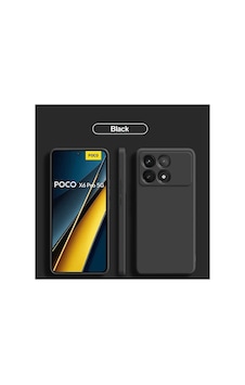 Fibaks Poco X6 Pro 5G Uyumlu Kılıf Kamera Çıkıntılı Içi Kadife Lansman Yumuşak Dokulu Silikon Kapak Fibaks Poco X6 Pro 5G Uyumlu Kılıf Kamera Çıkıntılı Içi Kadife Lansman Yumuşak Dokulu Silikon Kapak