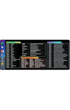 Sge Teknoloji 90x40 Cm Excel Word Power Point Speed Kaymaz Taban Dikişli Oyuncu Gaming Mouse Pad Sge Teknoloji 90x40 Cm Excel Word Power Point Speed Kaymaz Taban Dikişli Oyuncu Gaming Mouse Pad