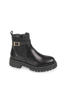 Bot Kadın 49190 Valleverde Calz.donna Polacco Nappa Nero Null Siyah