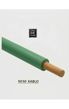 Enfe Elektrik 0,34 Mm² Nyaf Kablo - Çok Telli Esnek Bakır Tesisat Kablosu 5 Metre Rulo Yeşil Enfe Elektrik 0,34 Mm² Nyaf Kablo - Çok Telli Esnek Bakır Tesisat Kablosu 5 Metre Rulo Yeşil