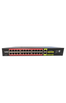 Poe-g2422sfp-300w 24 Port Gıgabıt+2xgb Rj45/2xsfp Uplınk Rackmount Poe Swıtch