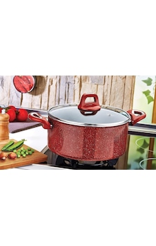 Kahramanlar Kiremit Teflon Derin Tencere 28 CM Kahramanlar Kiremit Teflon Derin Tencere 28 CM