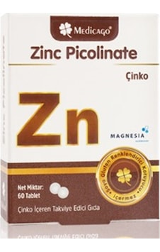 Medicago Zinc Picolinate 60 Tablet
