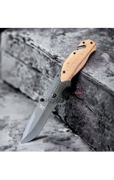 Taşkafa - Browning X 50 Kamp Çakı Krem - Siyah Taşkafa - Browning X 50 Kamp Çakı Krem - Siyah