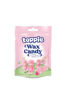 Toppie Wax Candy - Strawberry Flavour 40g