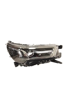 Toyota Hilux Revo Mercekli İçi Koyu Gri Sağ Far Lambası 2021-2023 Toyota Hilux Revo Mercekli İçi Koyu Gri Sağ Far Lambası 2021-2023