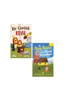 Bir Günlük Kral + Bay Tekir Ve Onun Tuhaf Kuralları 2 Kitap Set - Yusuf Öztoprak Bir Günlük Kral + Bay Tekir Ve Onun Tuhaf Kuralları 2 Kitap Set - Yusuf Öztoprak