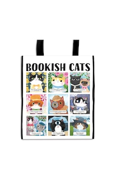 Bookish Cats Reusable Shopping Bag 0 Bookish Cats Reusable Shopping Bag 0
