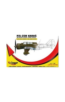 1/48 Pzl23b Karas Recon. Bomber 32th Line F Maketi, Mirage 480001 1/48 Pzl23b Karas Recon. Bomber 32th Line F Maketi, Mirage 480001