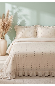 Point Exclusive Naturel %100 Pamuklu Çift Kişilik Nevresim Takımı - 4 Parça Çok Renkli Point Exclusive Naturel %100 Pamuklu Çift Kişilik Nevresim Takımı - 4 Parça Çok Renkli