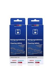 2'li Paket Temizlik Tableti, Kahve Otomatları İçin, Termo Sürahiler Tcz6001 2 X 10 Tablet Sku: Zeus8690010588753