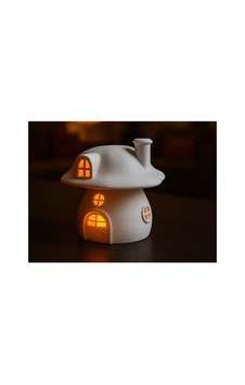 Alvera Decor Mantar Ev Tealight Mumluk Bacalı Pencereli Dekoratif Gece Lambası Çocuk Odası Süsü Karışık Alvera Decor Mantar Ev Tealight Mumluk Bacalı Pencereli Dekoratif Gece Lambası Çocuk Odası Süsü Karışık