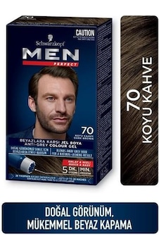 Schwarzkopf Men Perfect Beyazlara Karşı Jel Boya 70 Koyu Kahve (549476030) Schwarzkopf Men Perfect Beyazlara Karşı Jel Boya 70 Koyu Kahve (549476030)