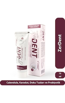 ZerDent Doku Tuzu İçeren Diş Macunu 2 x 75 ML