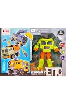 Toysan Robota Dönüştürülebilir İnşaat Seti Al13-a2 Toysan Robota Dönüştürülebilir İnşaat Seti Al13-a2