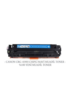Canon Crg-059h / İ-sensys Lbp852cx Chıpli Mavi Muadil Toner Canon Crg-059h / İ-sensys Lbp852cx Chıpli Mavi Muadil Toner