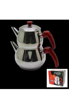 Aile Büyük Boy Küre Çelik Çaydanlık Seti Üst: 1.2lt - Alt: 2lt Çok Renkli Aile Büyük Boy Küre Çelik Çaydanlık Seti Üst: 1.2lt - Alt: 2lt Çok Renkli