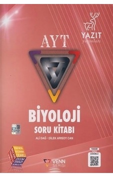 Yazıt Yayınları AYT Biyoloji Venn Serisi Soru Kitabı Yazıt Yayınları AYT Biyoloji Venn Serisi Soru Kitabı