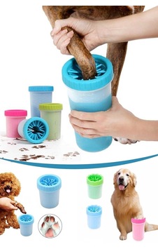 Tineke Köpek Ayak Pati Yıkama Temizleme Aparatı Orta Boy Pembe Tineke Köpek Ayak Pati Yıkama Temizleme Aparatı Orta Boy Pembe