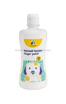 Adel Parmak Boyası 500 Ml - Beyaz Finger Paint Adel Parmak Boyası 500 Ml - Beyaz Finger Paint