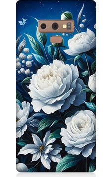 Samsung Galaxy Note 9 Uyumlu Yıldız Gibi Açan Çiçekler Desenli Silikon Kılıf Çok Renkli Samsung Galaxy Note 9 Uyumlu Yıldız Gibi Açan Çiçekler Desenli Silikon Kılıf Çok Renkli