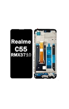 Realme C55 Çıtalı Uyumlu Lcd Ekran Dokunmatik + B7000 15ml Yapıştırıcı Ld-01 Realme C55 Çıtalı Uyumlu Lcd Ekran Dokunmatik + B7000 15ml Yapıştırıcı Ld-01