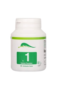 Schüssler Tuzları Nr.1 Calcium Fluoratum 400 Tablet Schüssler Tuzları Nr.1 Calcium Fluoratum 400 Tablet