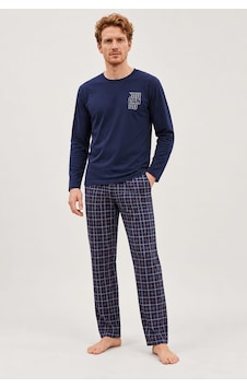 Pemilo Erkek 6500-1 Uzun Kol % 100 Pamuk Cotton Pijama Takımı Lacivert Pemilo Erkek 6500-1 Uzun Kol % 100 Pamuk Cotton Pijama Takımı Lacivert