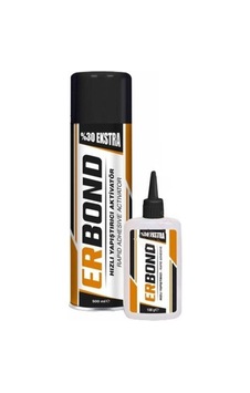 Erbond Hızlı Yapıştırıcı+aktivatör 500 Ml+130gr Erbond Hızlı Yapıştırıcı+aktivatör 500 Ml+130gr