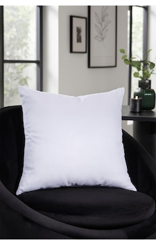 Düz Duck Kırlent Kılıfı Beyaz 40x40 Beyaz