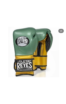 Cleto Reyes Boks Eldiveni Yeşil Gold