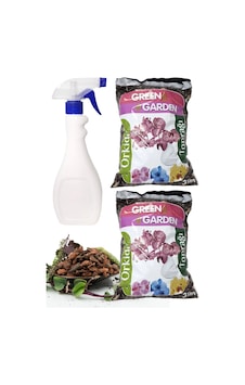 Orkide Toprağı 3 Lt Green Garden 2 Adet + Trigerli 500ml Sıvı Püskürtücü Orkide Toprağı 3 Lt Green Garden 2 Adet + Trigerli 500ml Sıvı Püskürtücü